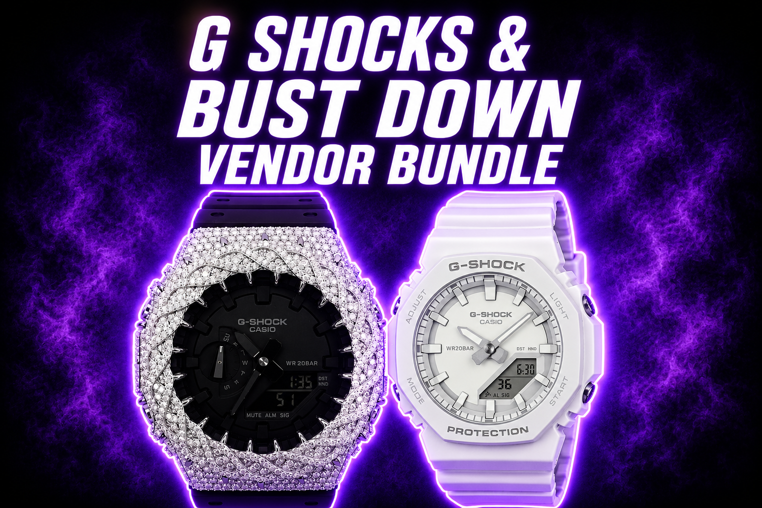 G Shocks & Bust Down Vendor Bundle