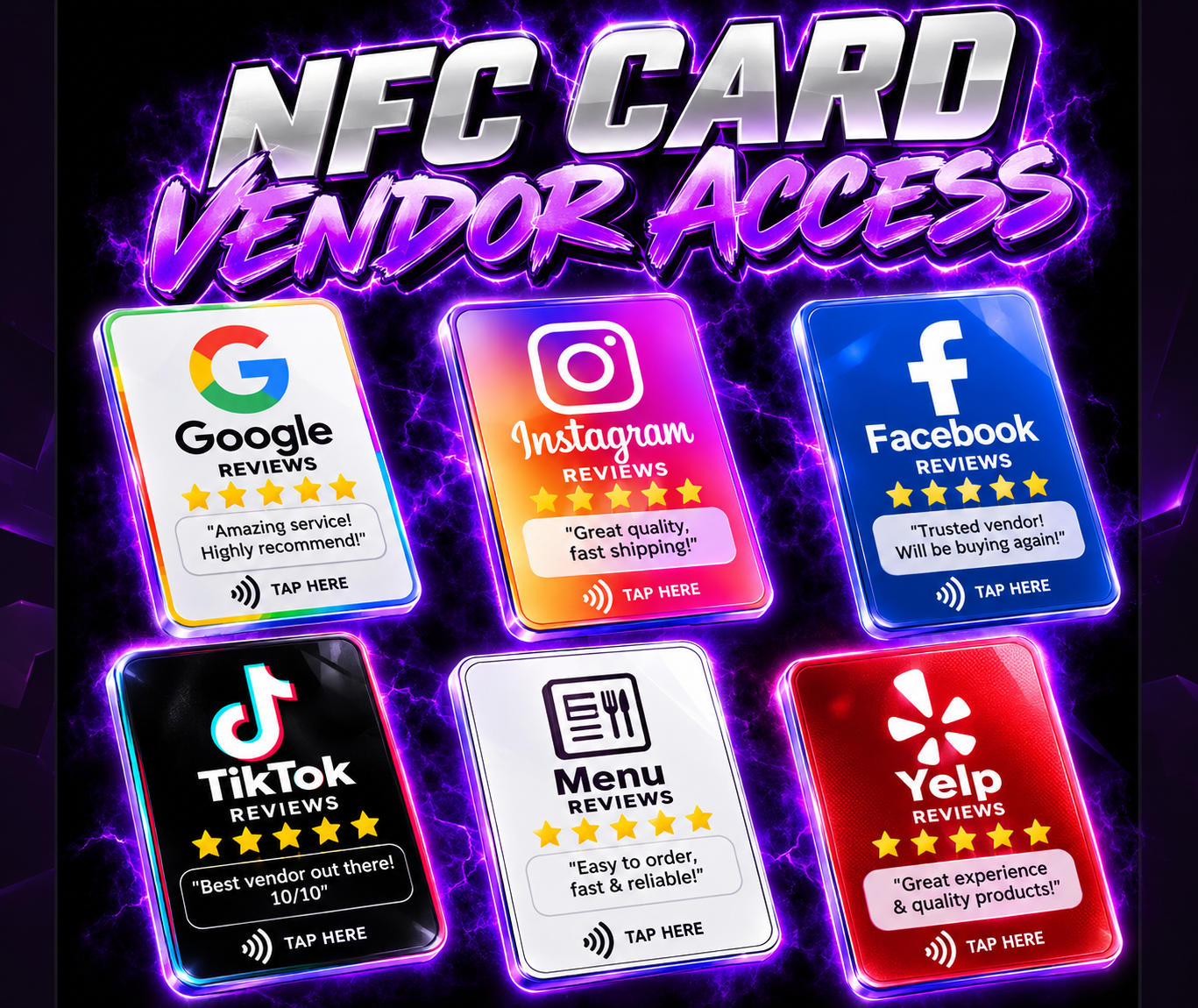 Google Review NFC Card